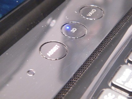 Button conversion en 3D du Sony Vaio Serie F 3D